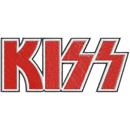 Matriz de Bordado Kiss